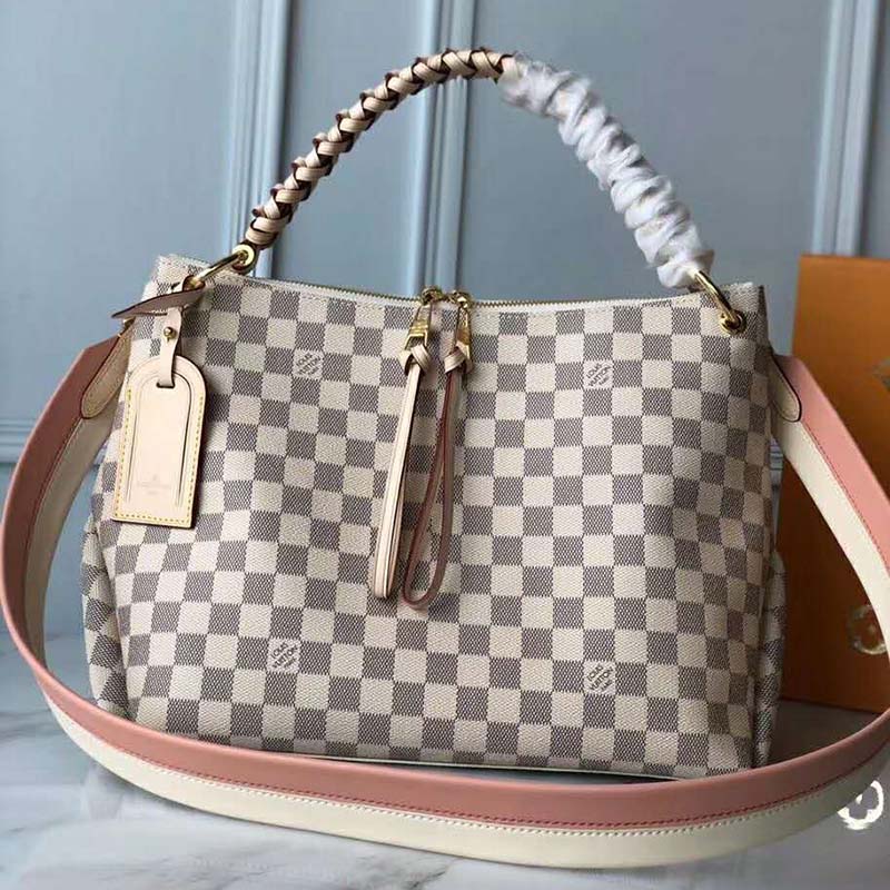 Louis Vuitton Damier Azur Beaubourg Hobo MM - Neutrals Hobos, Handbags -  LOU635807