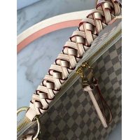 Louis Vuitton LV Women Beaubourg Hobo MM Damier Azur Coated Canvas