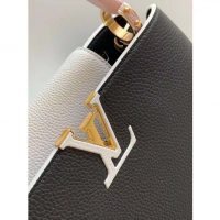 Louis Vuitton LV Women Capucines PM Handbag Taurillon Leather-Black