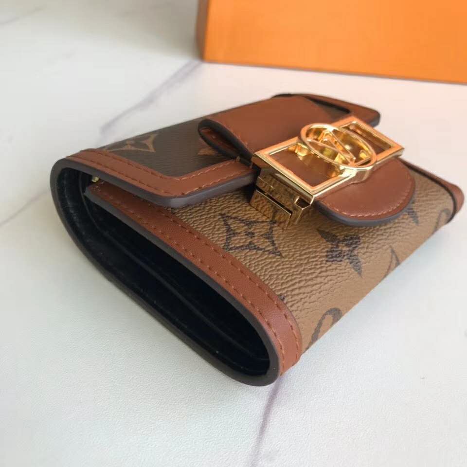 Louis Vuitton - Dauphine Compact Canvas Wallet