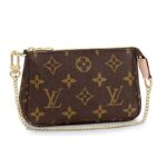Louis Vuitton LV Donna Mini Pochette Accessori in tela monogramma