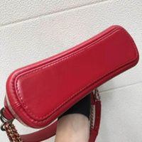 Chanel Women Chanel’s Gabrielle Hobo Bag Aged Smooth Calfskin-Red