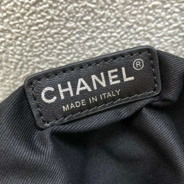 Chanel Women Shopping Bag Mixed Fibers Imitation Pearls & Silver-Tone Metal (9)
