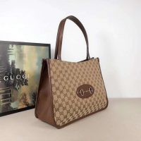 Gucci GG Unisex Gucci 1955 Horsebit Tote Bag Original GG Canvas