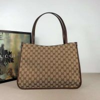 Gucci GG Unisex Gucci 1955 Horsebit Tote Bag Original GG Canvas