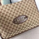 Gucci GG Unisex Gucci 1955 Horsebit Tote Bag Original GG Canvas - Image 7
