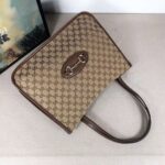 Gucci GG Unisex Gucci 1955 Horsebit Tote Bag Original GG Canvas - Image 3