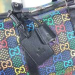 Gucci GG Unisex Medium GG Psychedelic Carry-On Duffle-Black - Bild 8