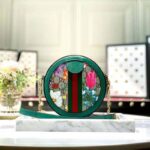 Gucci GG Women Ophidia GG Flora Mini Round Shoulder Bag - Image 3