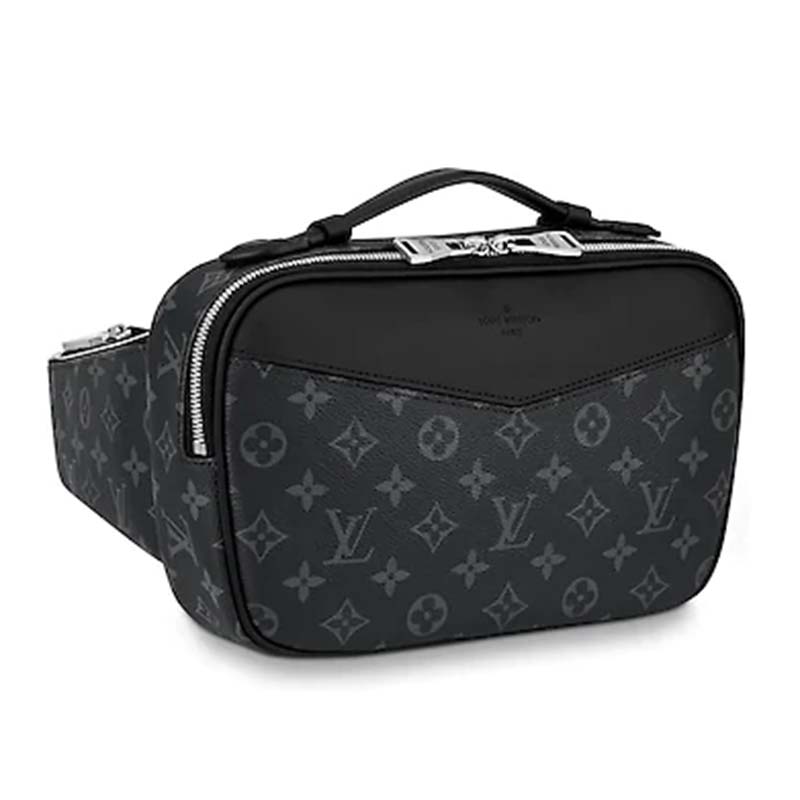 lv men bag black