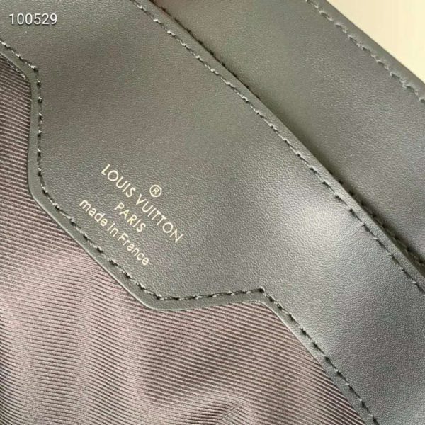 Louis Vuitton LV Men Sac Plat Horizontal Zipper Monogram Eclipse Canvas (10)
