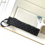 Louis Vuitton LV Unisex Sac Plat Horizontal Zipper Monogram Eclipse Canvas - immagine 5