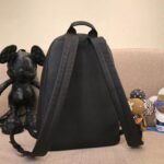 Louis Vuitton LV Unisex Alex Backpack in Taiga Leather-Black – Image 3