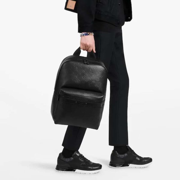 Louis Vuitton LV Unisex Sprinter Backpack Monogram Shadow Cowhide Leather (1)