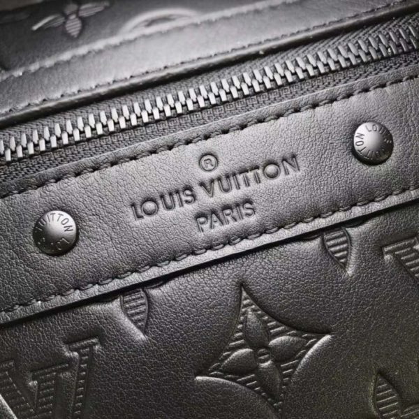 Louis Vuitton LV Unisex Sprinter Backpack Monogram Shadow Cowhide Leather (10)