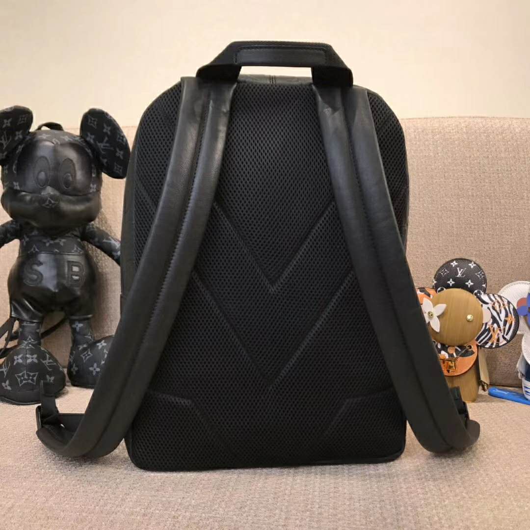 Louis Vuitton Sprinter Backpack Monogram Shadow Leather With Matte