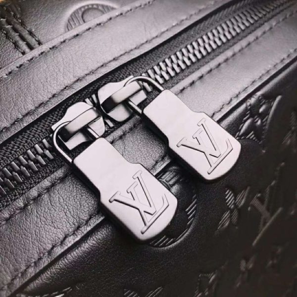 Louis Vuitton LV Unisex Sprinter Backpack Monogram Shadow Cowhide Leather (9)