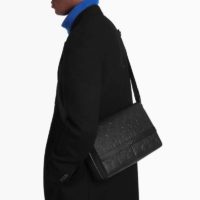 Louis Vuitton LV Unisex Sprinter Messenger Monogram Shadow Cowhide Leather
