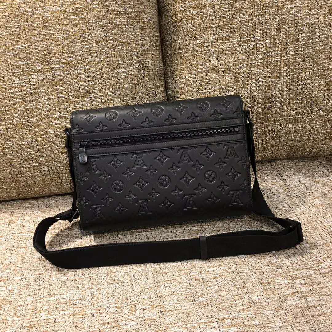 Louis Vuitton Sprinter Messenger Bag Monogram Shadow Leather - ShopStyle