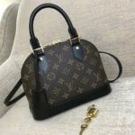 Louis Vuitton LV Women Alma BB Handbag Monogram Canvas-Brown - Image 3