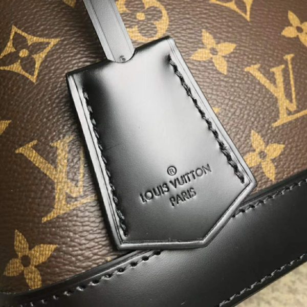 Louis Vuitton LV Women Alma BB Handbag Monogram Canvas-Brown (5)