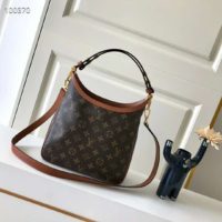 Louis Vuitton LV Women Hobo Dauphine PM Handbag Monogram Reverse Canvas