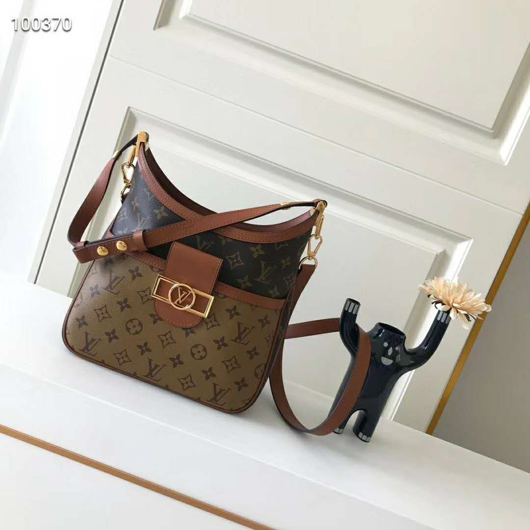 Louis Vuitton Reverse Monogram Dauphine Hobo Pm 575348