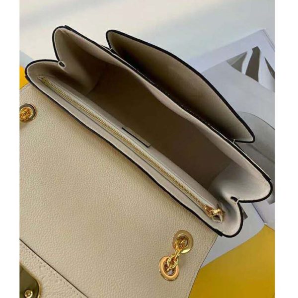 Louis Vuitton LV Women Vavin BB Monogram Empreinte Leather-Beige (9)