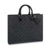 Louis Vuitton LV Men Grand Sac Monogram Eclipse Coated Canvas