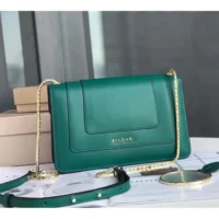 Bvlgari Women Serpenti Forever Mini Bag-Green (1)