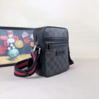 Gucci GG Men GG Black Messenger GG Supreme Canvas