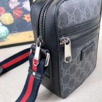 Gucci GG Men GG Black Messenger GG Supreme Canvas