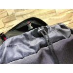 Gucci GG Unisex Backpack with Embroidery Black Techno Canvas - Imagen 9