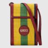 Gucci GG Unisex Baiadera Stripe Canvas Mini Bag Stripe Print