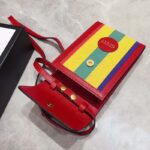 Gucci GG Unisex Baiadera Stripe Canvas Mini Bag Stripe Print - immagine 6