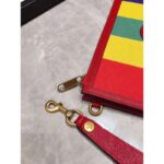 Gucci GG Unisex Baiadera Stripe Canvas Pouch Gucci Script Logo - Imagen 9
