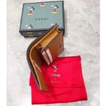 Gucci GG Unisex Disney x Gucci Card Case Wallet-Brown - Image 13