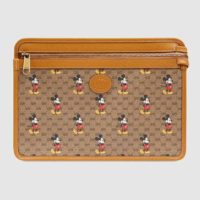 Gucci GG Unisex Disney x Gucci Pouch Mini GG Supreme Canvas