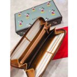 Gucci GG Unisex Disney x Gucci Zip Around Wallet-Brown – Image 7