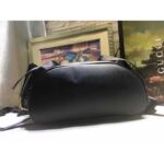 Gucci GG Unisex GG Embossed Backpack Black GG Embossed Leather – Bild 6