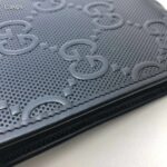 Gucci GG Unisex GG Embossed Mini Bag Black Embossed Leather – Image 6