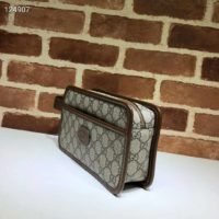 Gucci GG Unisex GG Travel Pouch with Interlocking G-Beige
