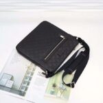Gucci GG Unisex Gucci Signature Messenger Black Gucci Signature Leather - Imagen 5