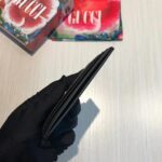 Gucci GG Unisex Kingsnake Print GG Supreme Card Case-Black - Bild 6