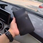 Gucci GG Unisex Leather Zip Around Wallet Black Metal GG – Image 4