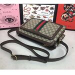 Gucci GG Unisex Ophidia GG Medium Shoulder Bag-Brown - immagine 4