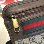 Gucci GG Unisex Ophidia GG Pouch Beige/Ebony GG Supreme Canvas - Image 12