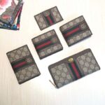 Gucci GG Unisex Ophidia GG Pouch Beige/Ebony GG Supreme Canvas - Image 4