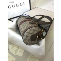 Gucci GG Unisex Ophidia GG Small Boston Bag Supreme Canvas