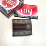 Gucci GG Unisex Ophidia GG Wallet Beige/Ebony GG Supreme Canvas - Image 2